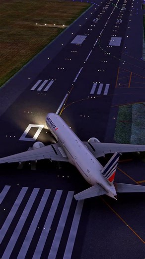 Air France Boeing 777 turn and burn at Paris CDG. From Microsoft Flight Simulator 2020. #msfs #flightsimulator #boeing777 | Flight Playground