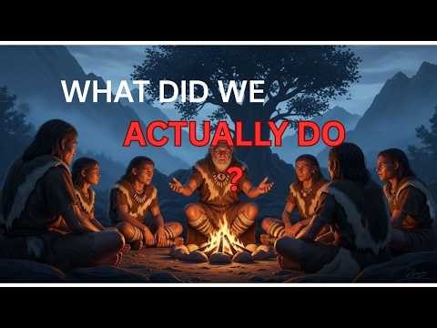 What Did Early Humans ACTUALLY Do in a Day? | History for Sleep l quiet human truthsl