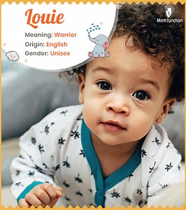 Louie Name Meaning, Origin, History, And Popularity
