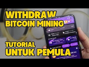 How to Withdraw from the Bitcoin Mining App for Beginners | BKD tutorials Bitcoin Mining Withdrawal