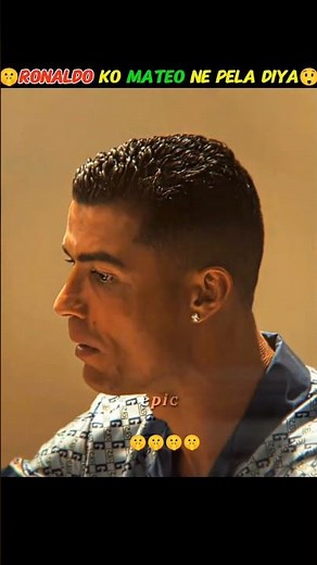 Ronaldo vs Mateo: The Reactions That Changed Everything"#ronaldofans #ronaldo #cristianoronaldo