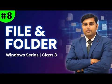 File & Folder Management in Windows | Copy, Move, Delete | Windows Series Part 8