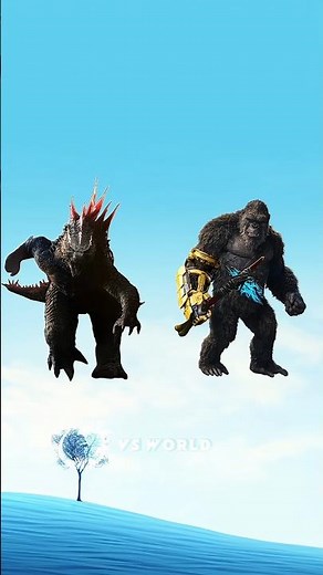 Evolved Godzilla vs Top 8 strongest Titans in the Monstervers