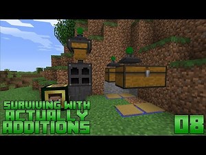 Surviving With Actually Additions :: E08 - Player Interface & Fishing Nets