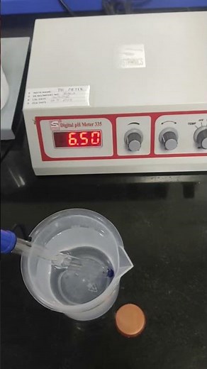 How to check pH of water sample by digital pH meter #experiment #phmeter #scienceexperiment
