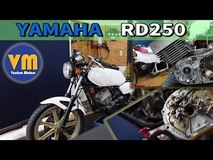 【バイクレストア】YAMAHA RD250　レストア作業開始