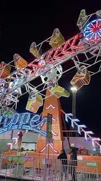 Zipper Carnival Ride at the Arizona State Fair 2021