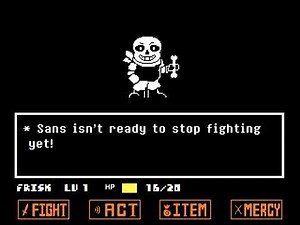 underswap The Clash with Sans battle![undertale fangame]