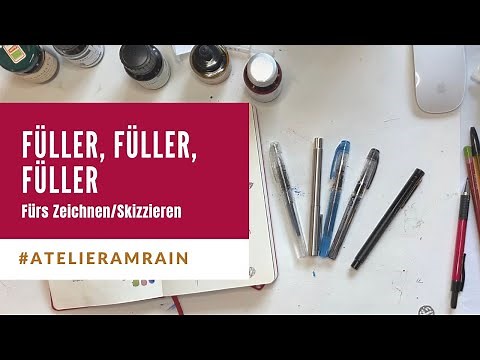 Preppy & Co - Füller zum Sketching, Zeichnen, Skizzieren vorgestellt von Andrea Gunkler