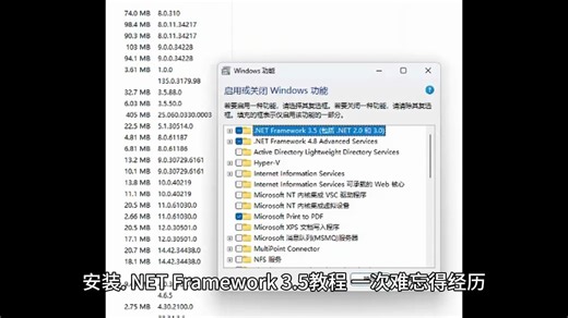net3.5安装24h2安装net3.5,win11系统24he安装net3.5 Windows11安装.NET Framework 3.5教程，一次难忘得经历