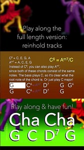 Cha Cha Fun, latin backing track in the key of G major, 125bpm, Play along & have fun!