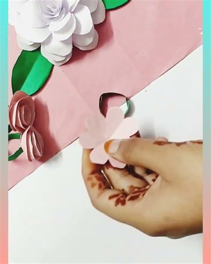 how to make paper rings||DIY paper ring||hajiraartandcraft||#crafts #shorts