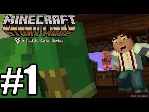 Minecraft Story Mode Episode 1 - Gameplay Walkthrough Part 1 [ HD ] No Commentary