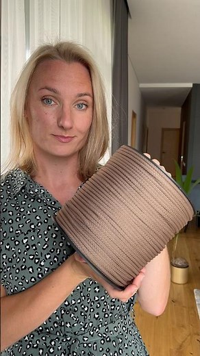 Crochet with MonoMey Studio 6 mm macrame cord - it is easy and fun! #crochetting #crafts #crochet