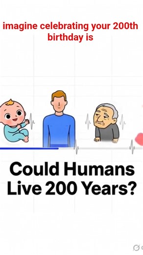 Can Humans Live 200 Years?#shorts #viral #facts