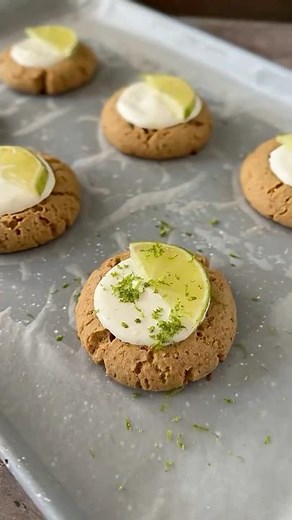 Key Lime Cookies 💚🍪 ‪@ibake_memories‬