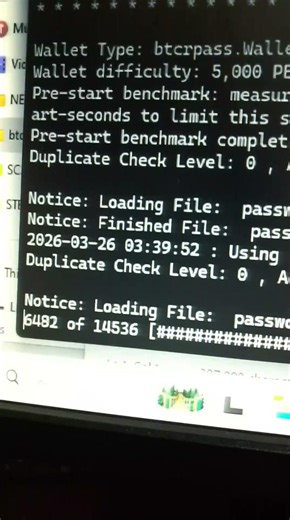 Using Btcrecover to recover lost Blockchain password