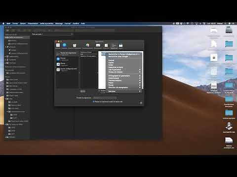 Tuto ajouter une signature sur l'application Mail Mac