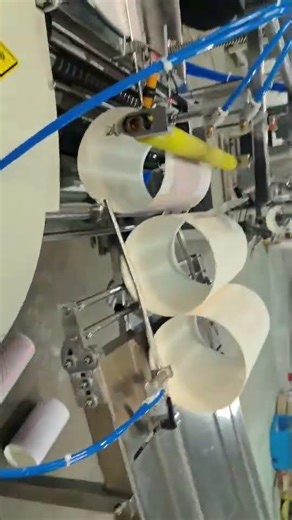 150mm automatic paper tube can labeling machine