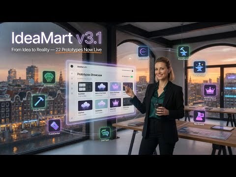 IdeaMart v3.1 - 22 Real Prototypes Built from Ideas – From Idea to Reality
