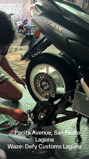Mura at quality powdercoating! #defycustoms #defycustomslaguna #nmaxv2 #powdercoat #powdercoating #addswap #wasaksir
