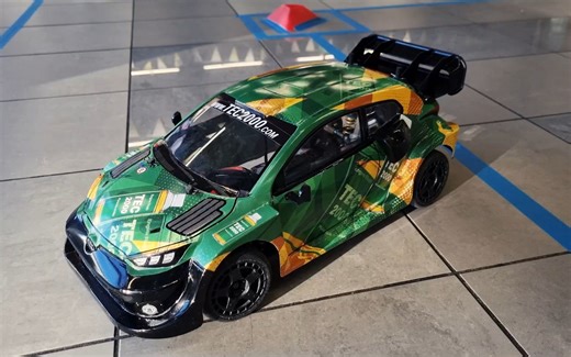 欧洲盛行的RC遥控拉力车比赛，UP主获得了🏆