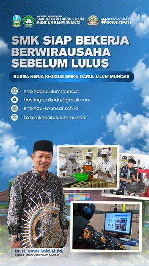 Program BMW SMKN DARUL ULUM MUNCAR BANYUWANGI #bekerjasebelulus #smkbisa #smkhebat