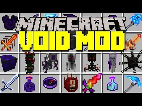 Minecraft VOID MOD! | NEW DIMENSIONS, OP ITEMS, EVIL BOSSES & MORE! | Modded Mini-Game