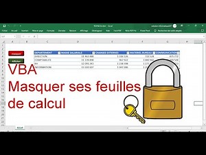 EXCEL VBA_Le CODE ULTIME pour masquer ou afficher mes feuilles de calcul