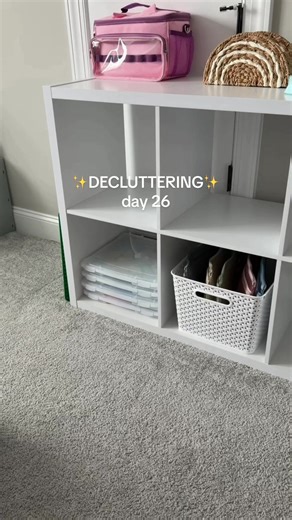 Decluttered more in our playroom! I wanted to go through all of our board games and puzzles. I decided on a handful to store away for now and we will switch them out as we get tired of the ones I left out. We also had a handful of doubles of games that have been given as gifts so we will be donating the ones we don’t need. Our game board and puzzle boxes keep ending up in rough shape and they’re not the easiest to store so I’m working on transferring them into storage containers. I love that the