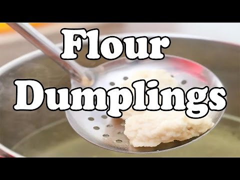 How to Make Flour Dumplings | Dumplings Recipe Video