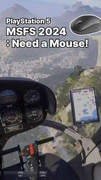 PS5 Flight Simulator 2024: Need a Mouse!