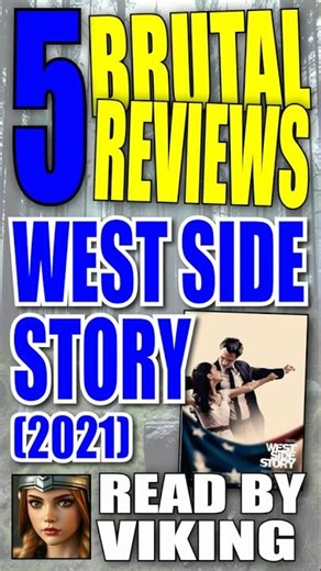 5 BRUTAL reviews of ”West Side Story 2021” – Read by our Viking #westsidestory #moviereview