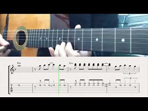 Moonflower (Flor d'Luna) Theme Slow | Gypsy Jazz Guitar Tabs