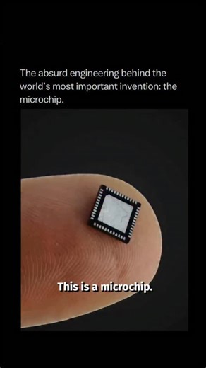 Quantum Physics | AI & Tech on Instagram: "Microchips are the most complex objects ever engineered by humanity, containing billions of transistors packed into a space the size of a fingernail. This level of density is achieved through Extreme Ultraviolet (EUV) Lithography, a process that uses light with a wavelength so short it is absorbed by almost everything, including air. To manipulate this light, engineers use the world’s flattest mirrors, polished to an accuracy where if they were the size