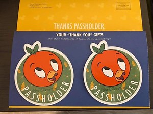 Disney World Annual Passholders receiving Orange Bird Magnets by mail | Chip and Company