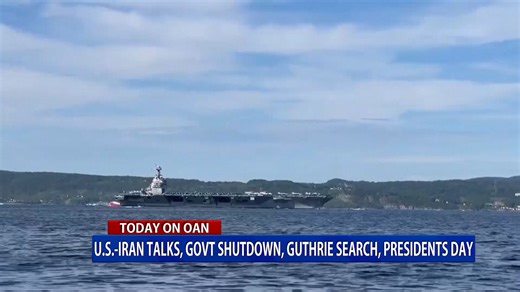 TODAY ON OAN: President Trump signals strength as U.S. forces surge in the Middle East, urging Iran to make a deal. Plus, hundreds of thousands of federal workers go without pay amid the shutdown, Savannah Guthrie shares an emotional message, and Americans reflect on Presidents’ Day. | One America News Network