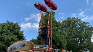 7.6K views · 209 reactions | The Victory Dive Bomber is BACK! Come and have the ride of your life on the only remaining double Dive Bomber currently travelling. Open in Hemel Hempstead this weekend, more info here: https://www.facebook.com/events/1346630128819564/ She will be joining for the rest of our 2019 tour, yes Lichfield - the Dive Bomber is coming your way! | Carters Steam Fair | Facebook