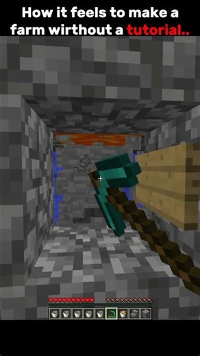 Farm wirthout youtube tutorial #minecraft
