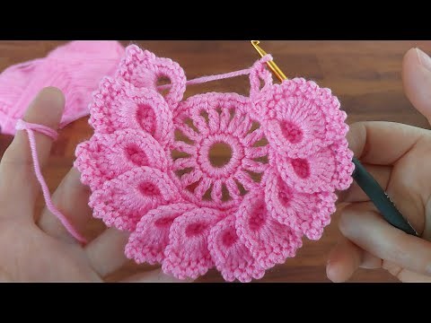 WOW! This Crochet Flower Looks Complex but Is Surprisingly Easy 🌸 Step by Step