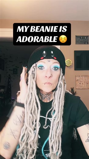 My new beanie is sooooo cute!!