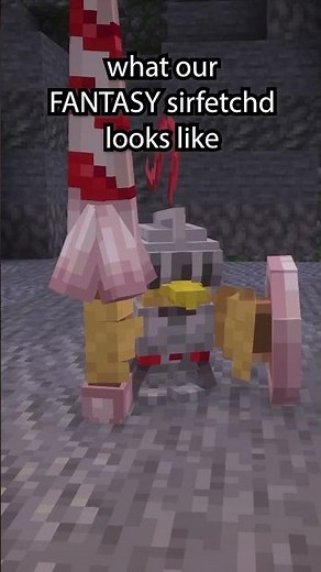Sirfetch'd got a fantasy makeover #minecraft