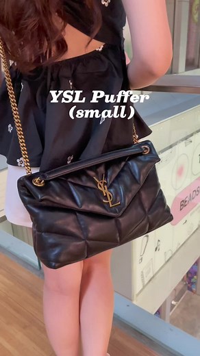 YSL LouLou Puffer Bag Small: Lightweight & Spacious Designer Luxury