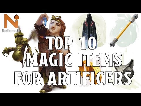 Top 10 D&D 5e Artificer Magic Items | Nerd Immersion
