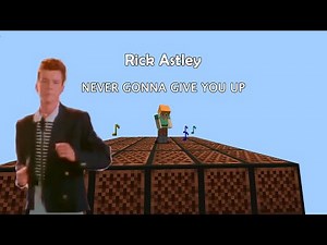 Rick Astley - Never Gonna Give You Up (Minecraft Notebot Edition)
