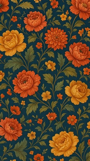 Download free image of Vibrant floral pattern wallpaper for mobile by Ning about wallpaper, iphone wallpaper, mobile wallpaper, background, and flowers 24042799