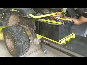RY48ZTR100 Ryobi Zero Turn Mower Battery Replacement