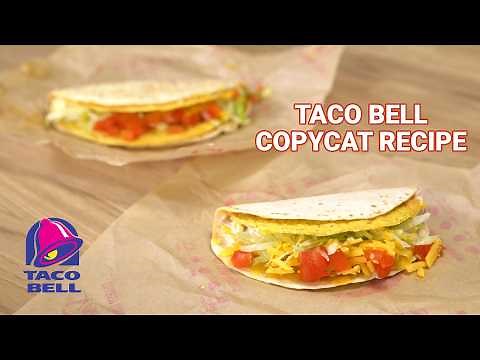 How to Make Copycat Taco Bell Cheesy Gordita Crunch Recipe