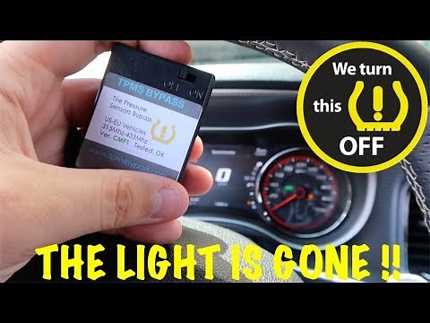 TPMS LIGHT FIX !! IT'S GONE AND SOO EASY !!