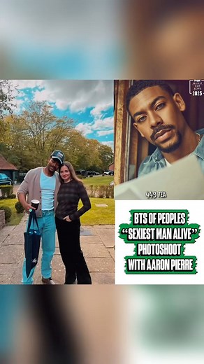 BTS OF PEOPLE’S “SEXIEST MAN ALIVE PHOTOSHOOT WITH AARON PIERRE #aaronpierre #explorepages #fyppppppppppppppppppppppp | Aaron pierre